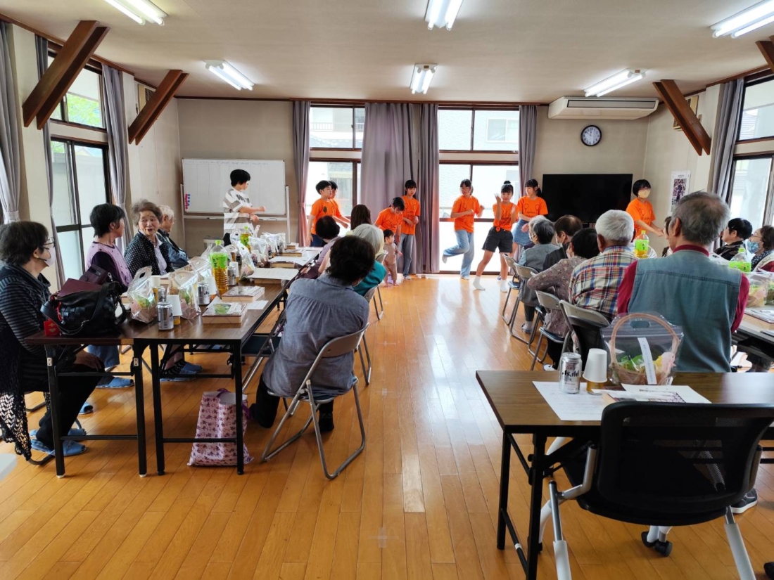 野坂シニアクラブ総会・交流会 with Happy Orange